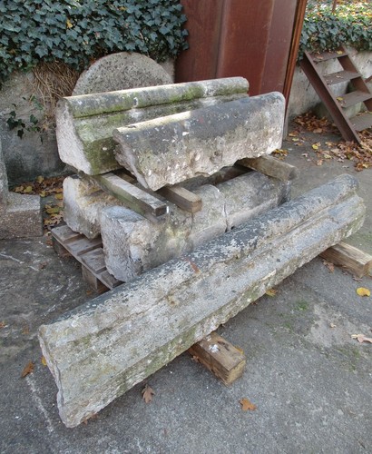 Barockes gesims aus sandstein - gesims,