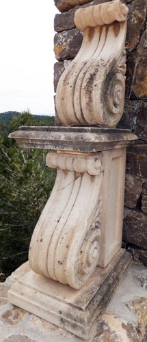 Stein säule basis sockel - stein,