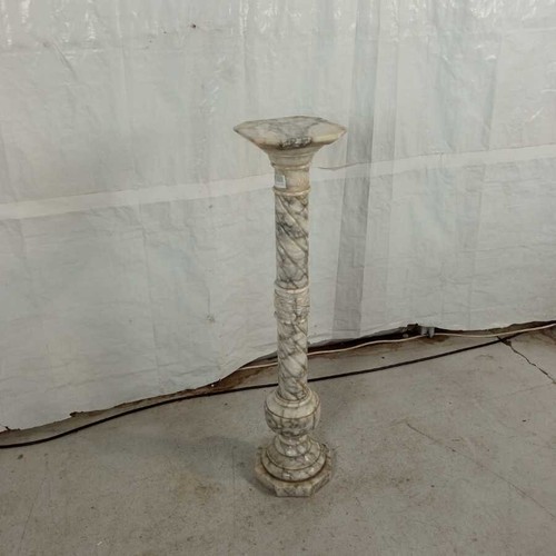 Marmor säule blumensäule - marmor,