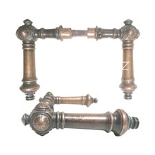 Bronze Türdrücker antik