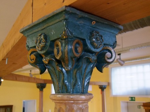 Gusseiserne säule - gusseiserne,